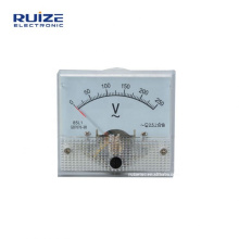 85L1-V Pointer AC voltmeter Class AC 0-250V 100V 150V 300V 500V 600V Analog Voltage Voltmeter Panel Meter amperemeter